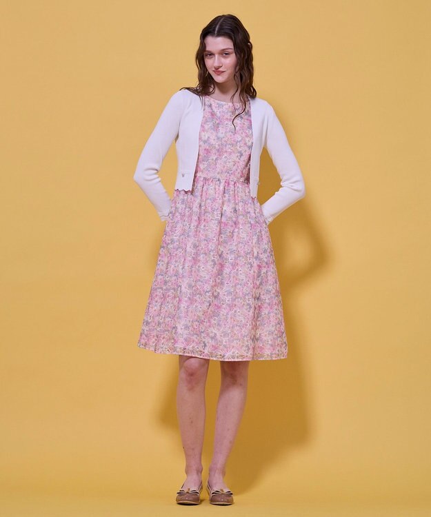 TOCCA SCALLOPED JEWEL ボレロ アイボリー系