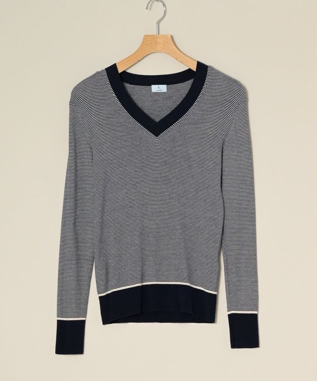 ONWARD Reuse Park 【組曲】ニット秋冬 ネイビー