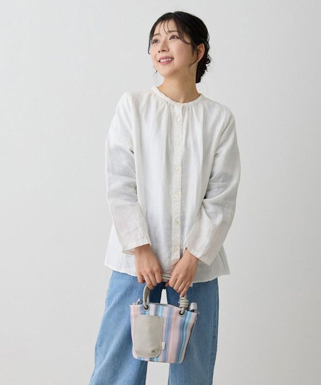 ROOTOTE 1085【手洗い可能】SC.ベビールー.ストライプ.ウエッファ-B 03：ラベンダー