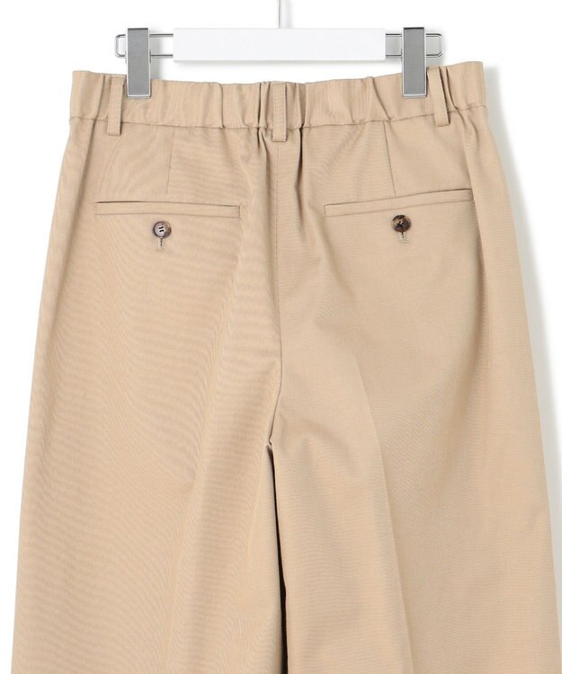 23区 【洗える】カルゼストレッチ クロップド パンツ キャメル系