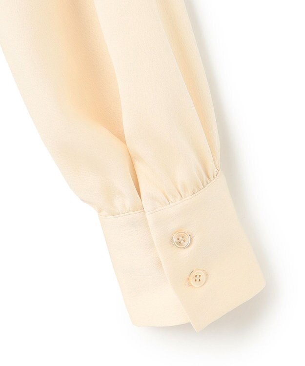 BEIGE， MABILLON / スカーフブラウス Ecru