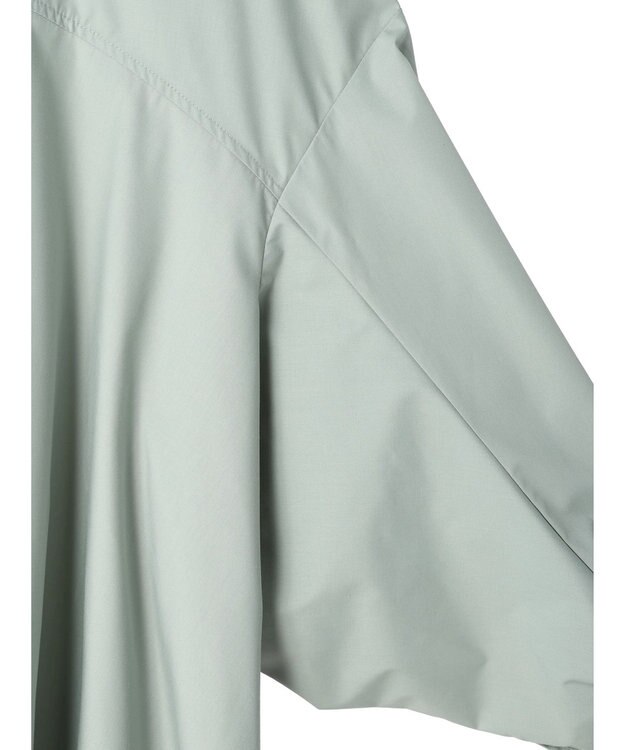 Green Parks ・ｆｕｒｒｙ　ｒａｔｅ　変形キリカエシャツチュニック Gray