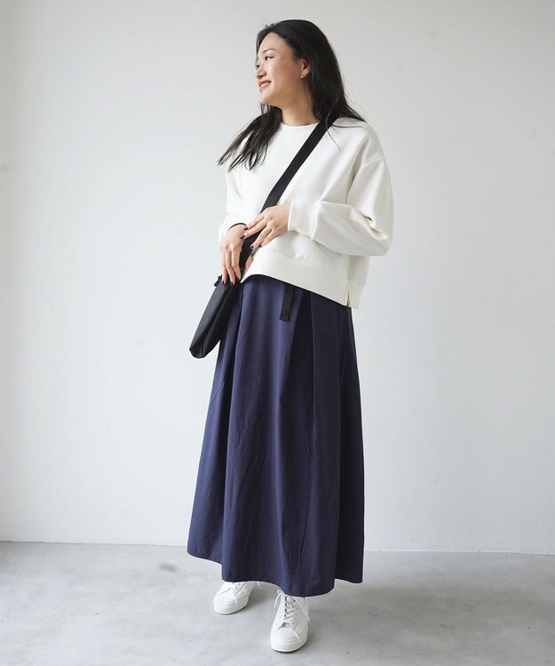 F/ACSION KAGA オーバースカート NAVY