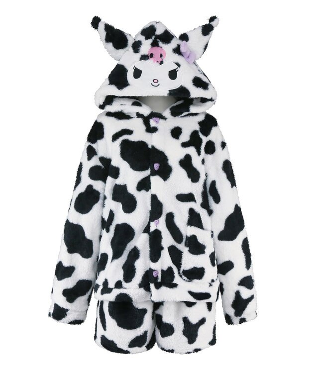 San-ai Resort（三愛水着楽園） 【SALE】温活にもぴったり！クロミショートパンツセット 【northerly】【サンリオキャラクターズ×San-ai Resortコラボ】 ブラック