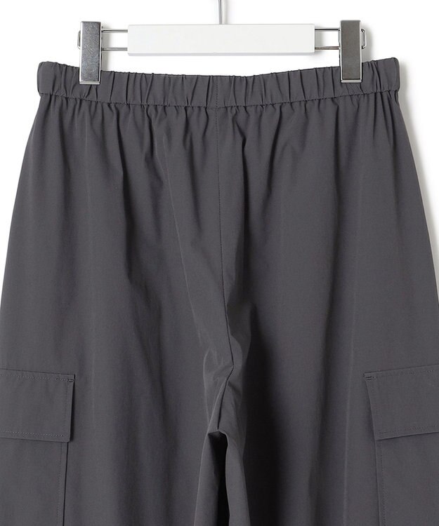 23区 S 【撥水加工/洗える】ナイロン2WAYストレッチ パラシュート パンツ グレー系