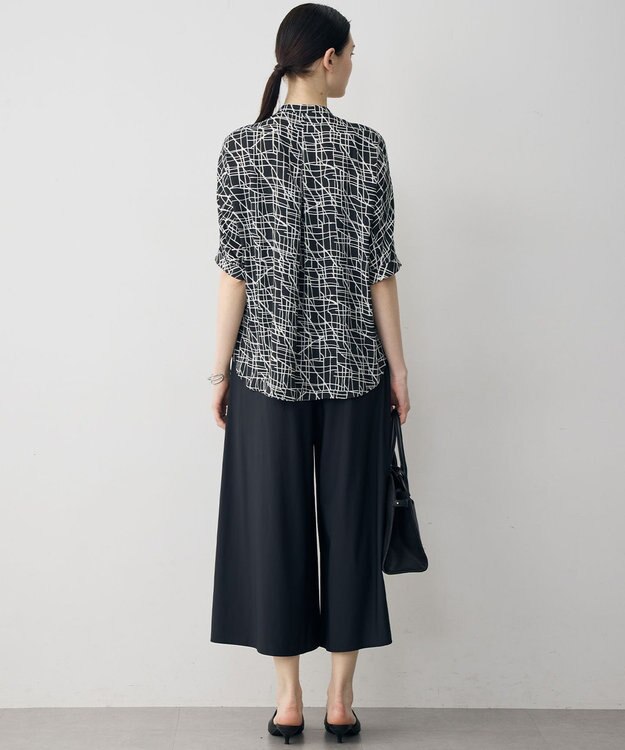 ICB L 【先行予約・WEB限定カラーあり】マットスキューバ ガウチョパンツ ブラック