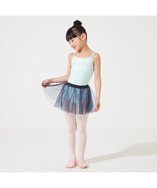 Chacott キャミソールレオタード ベビーブルー