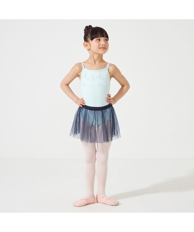 Chacott キャミソールレオタード ベビーブルー