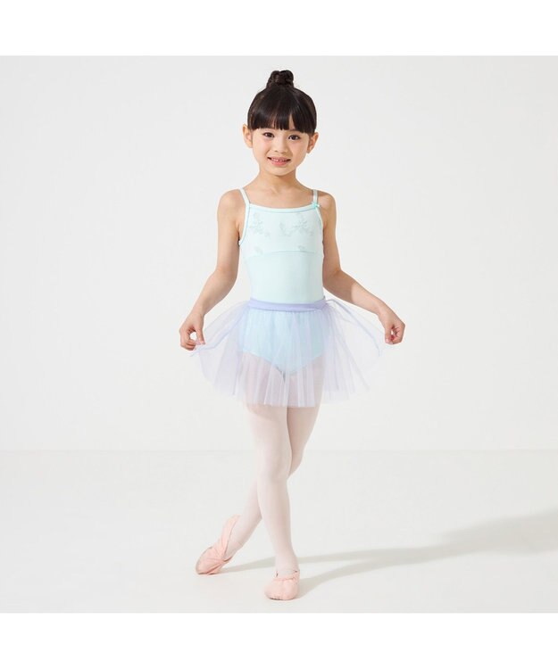Chacott キャミソールレオタード ベビーブルー