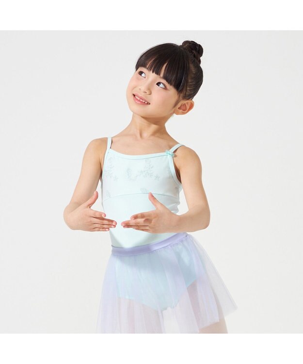 Chacott キャミソールレオタード ベビーブルー