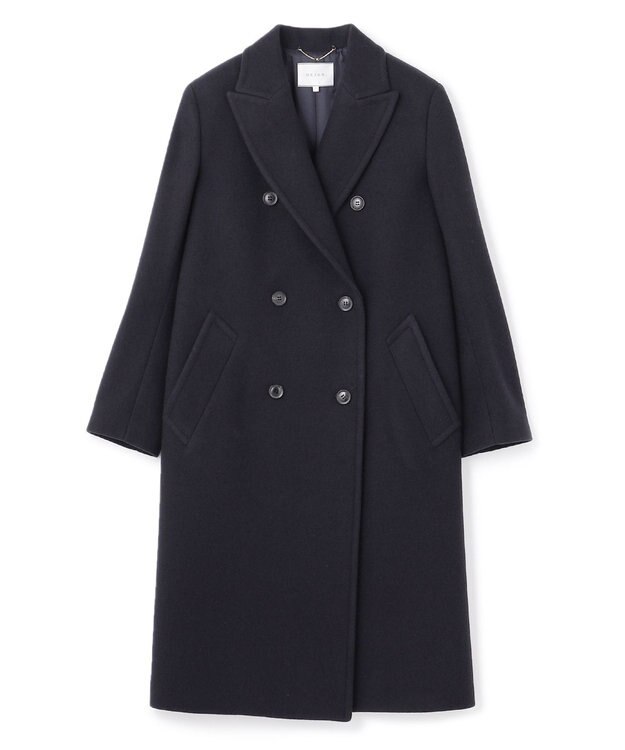 BEIGE， LAIRES / チェスターコート Navy