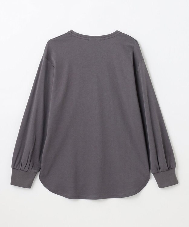 ANY 【UVケア】ビューティベーシックロングＴシャツ チャコール