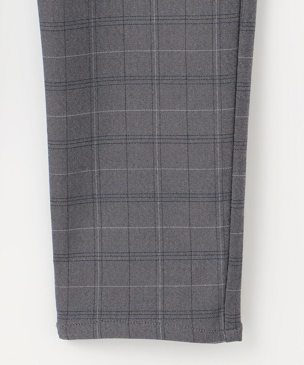 ANY 【ストレッチ/ガードル効果/裏起毛/ウエストゴム】大人の7daysウォームタッチパンツ チェック