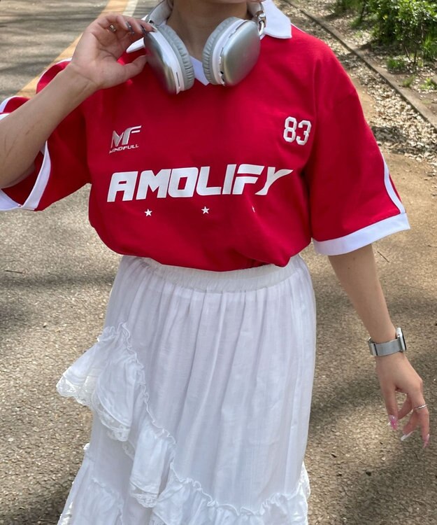 WEGO ゲームグラフィックビッグT レッド