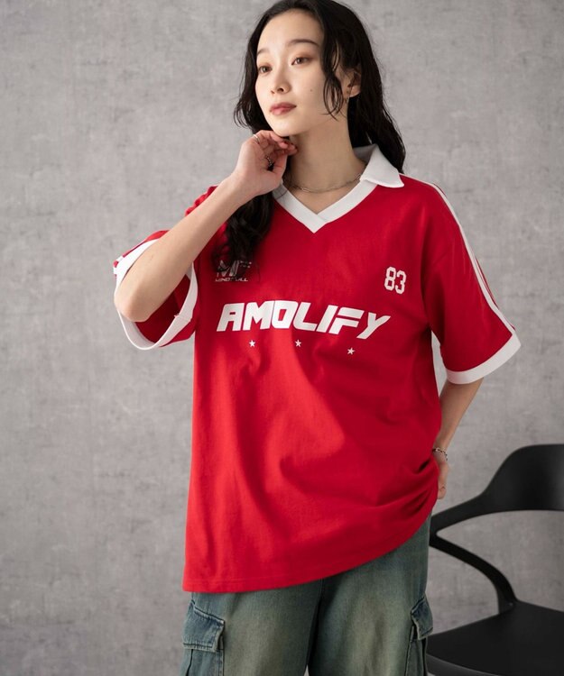 WEGO ゲームグラフィックビッグT レッド