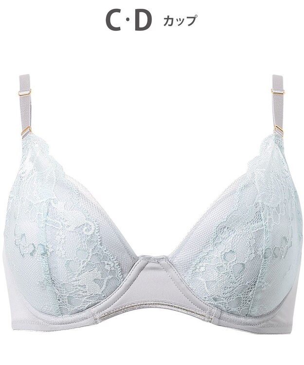 Wing 【SHIHOさん着用】 ブラジャー 自分のからだに合うフィット感 バストになじみやすい 背中すっきり 【マッチミーブラ】 ブラ KB2004 ウイング／ワコール サックス