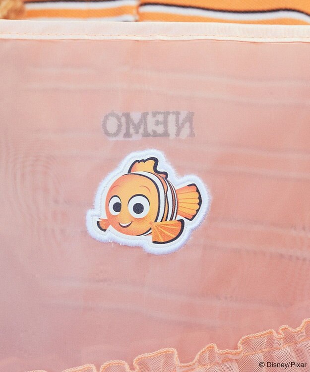 earth music&ecology Ｆｉｎｄｉｎｇ　Ｎｅｍｏ／シアーフリルバッグ Orange