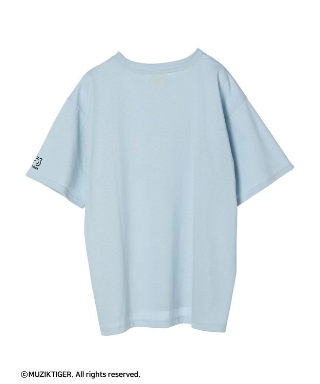 Green Parks ムジークタイガー／ＢＩＧ　ＣＡＴ　Ｔシャツ Light Blue
