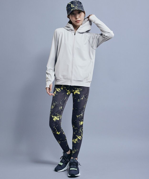 WOMEN】 CW-X UVパーカー アウタートップス 長袖 メッシュ素材