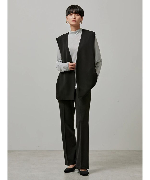 AMERICAN HOLIC ニュアンスベスト／ＰＲＥＭＩＵＭ Black