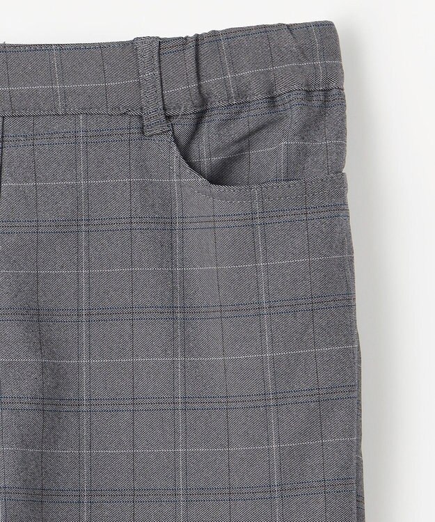 ANY 【ストレッチ/ガードル効果/裏起毛/ウエストゴム】大人の7daysウォームタッチパンツ チェック