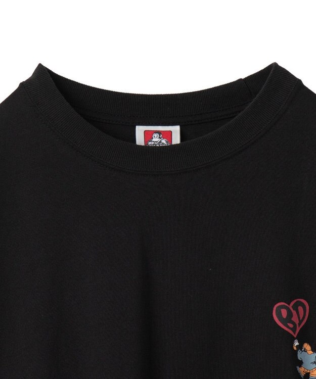 WEGO 【ユニセックス着用ITEM】別注ベンデイビスプランプロゴT（LS） ブラック