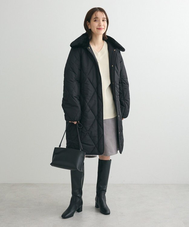 Green Parks 洗える　Ｖネックニットプルオーバー Light Beige