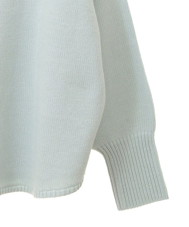 Green Parks 洗える　Ｖネックニットプルオーバー Blue