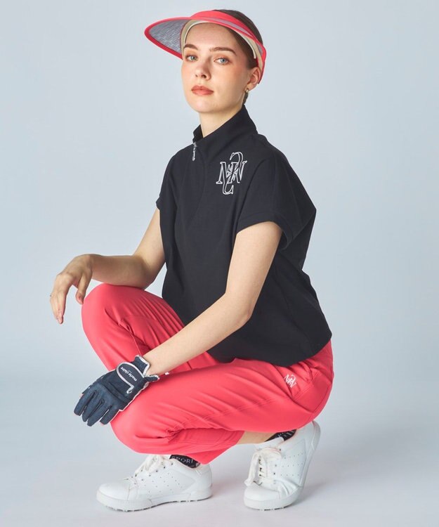 FILA GOLF／marie claire 【marie claire SPORT】 mc柄両手グローブ ネイビー