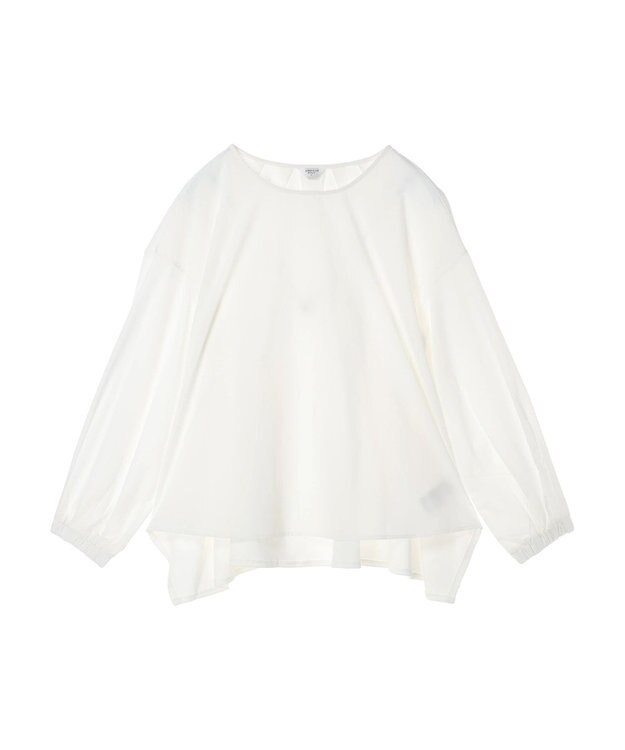 AMERICAN HOLIC 異素材バックタックドッキングプルオーバー Off White