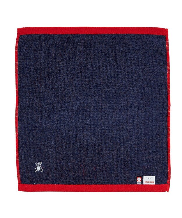 MIKI HOUSE HOT BISCUITS 【ふわはだたおる】ハンドタオル 赤