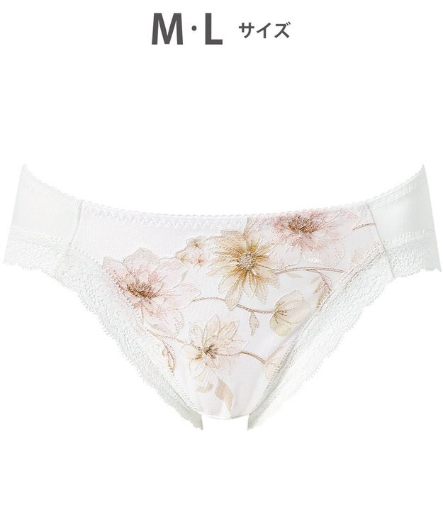 WACOAL ショーツ 【ハグするブラ】 BXB478とペア はきこみ丈あさめ やわらかく伸びる(バック) レディース PXB178 /ワコール ホワイト