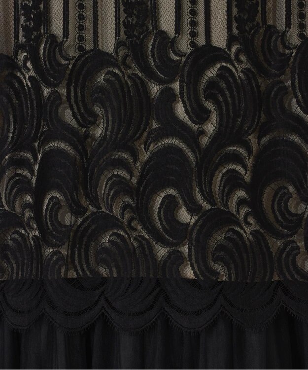 GRACE CONTINENTAL アールデコレースドレス ブラック