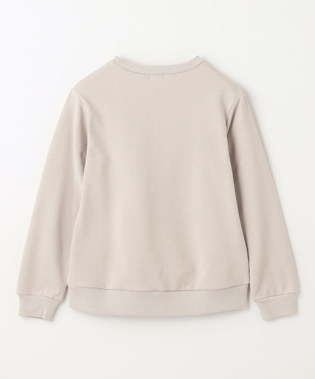 ANY KIDS 【春まで主役】フォトプリントトレーナー グレージュ