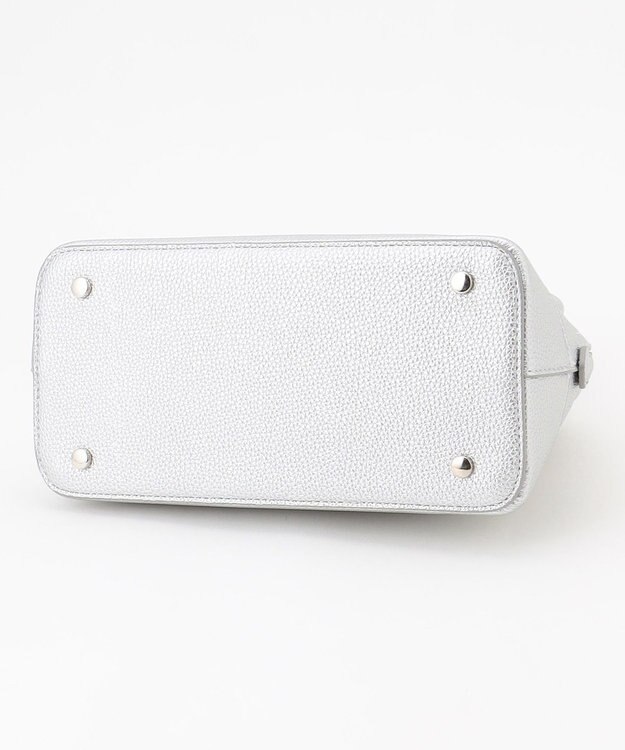 LA BAGAGERIE 【MONICA】2wayミニボストンバッグ シルバー