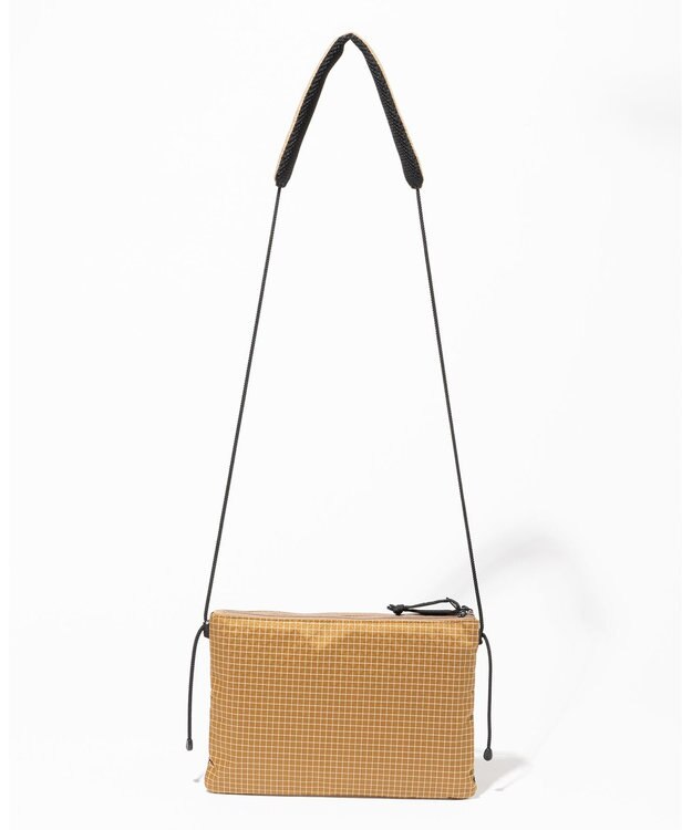 JOSEPH ABBOUD MOUNTAIN 【CREA掲載・軽量/ECO撥水/男女兼用】サコッシュ ベージュ系