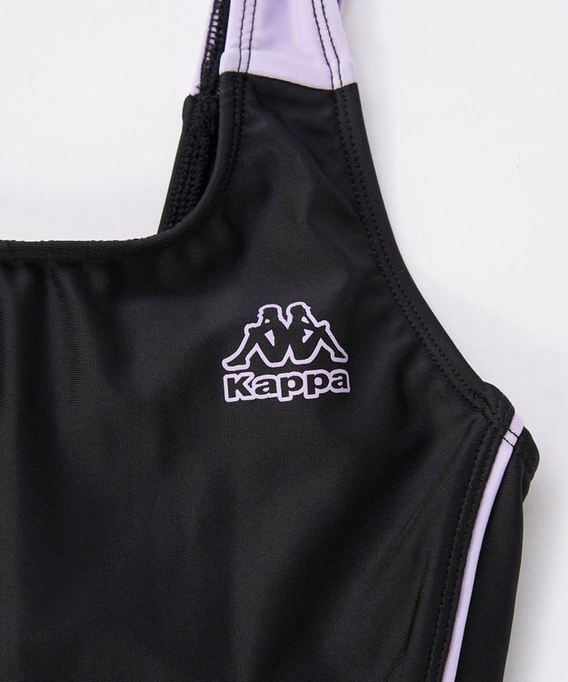 OP／FILA 【Kappa】スクール水着+Tシャツ付き　２点セット水着 パープル