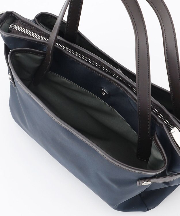 LA BAGAGERIE 【撥水ナイロン】ベーシック2WAYミニトート ネイビー