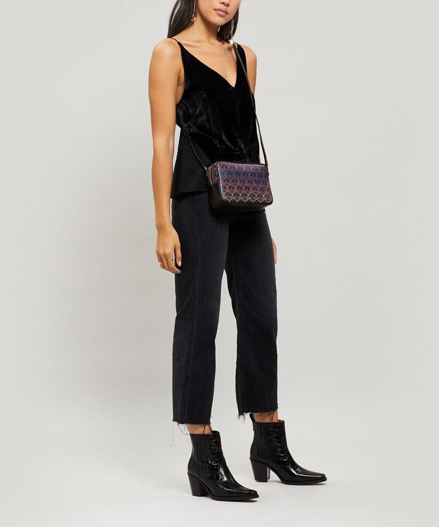 LIBERTY. ドゥン アイフィス マドックス クロスボディ バッグ オレンジ