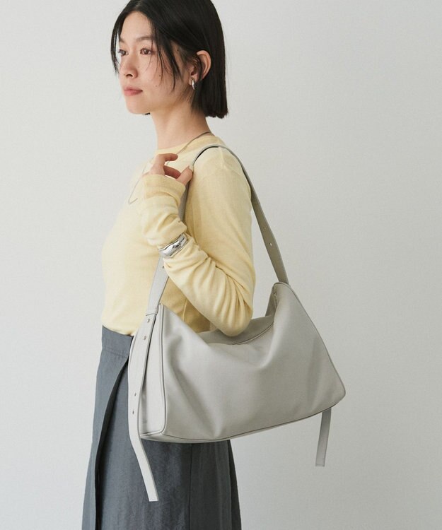 russet トライアングルショルダーバッグ(CE-1675) L.Gray