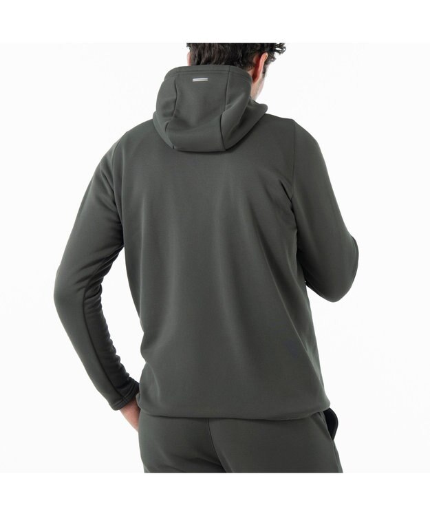 ZERO HALLIBURTON 【保温・UVカット】 スウェットフーディー ZHG-M5A6 85120 カーキ