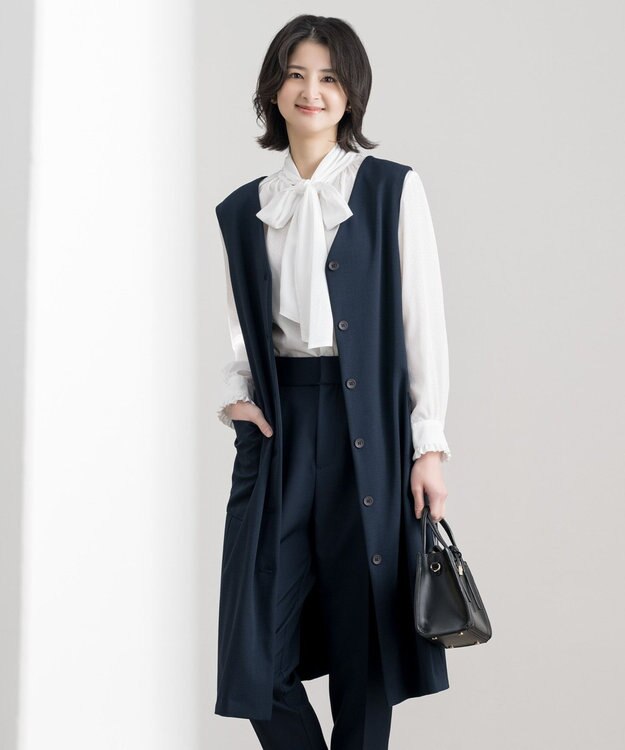 ONWARD Reuse Park 【組曲】ベスト春夏 ネイビー