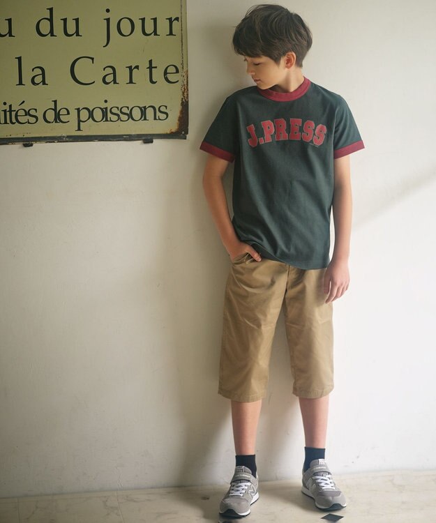 J.PRESS KIDS 【140-170cm】７分丈パンツ ベージュ系