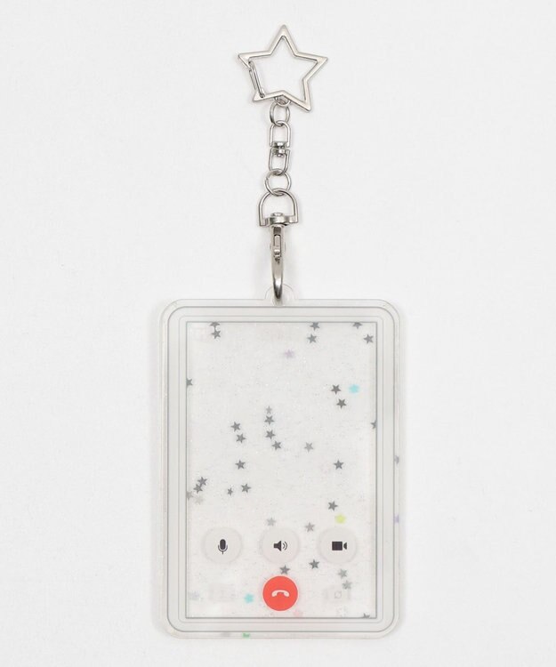 WEGO 【推し活＆痛バ】クリアカードホルダーキーホルダー 柄1