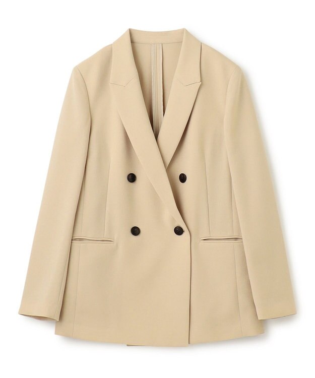 uncrave ウォッシャブルドライサップ ジャケット ベージュ