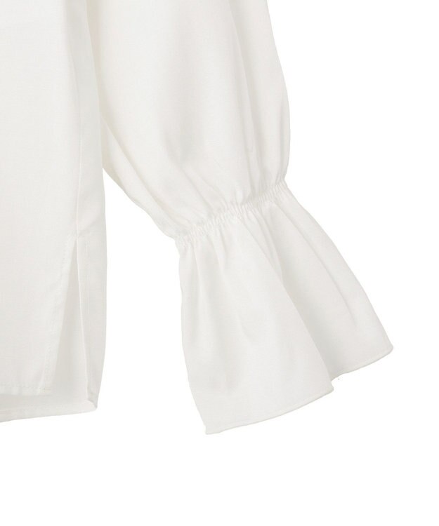 YECCA VECCA フラワーレースブラウス Off White