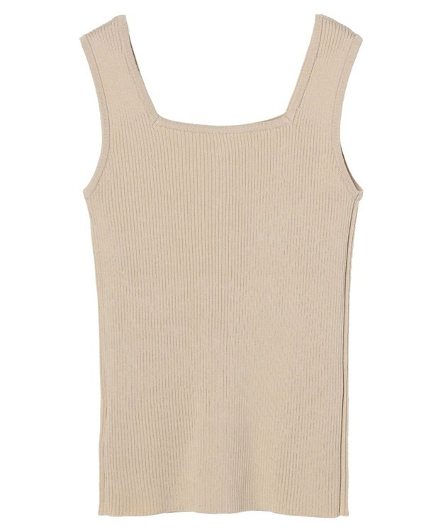 earth music&ecology リサイクルポリエステルブレンド２ＷＡＹタンクトップ Light Beige