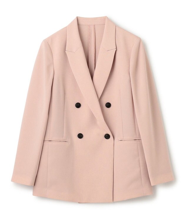 uncrave ウォッシャブルドライサップ ジャケット ピンク