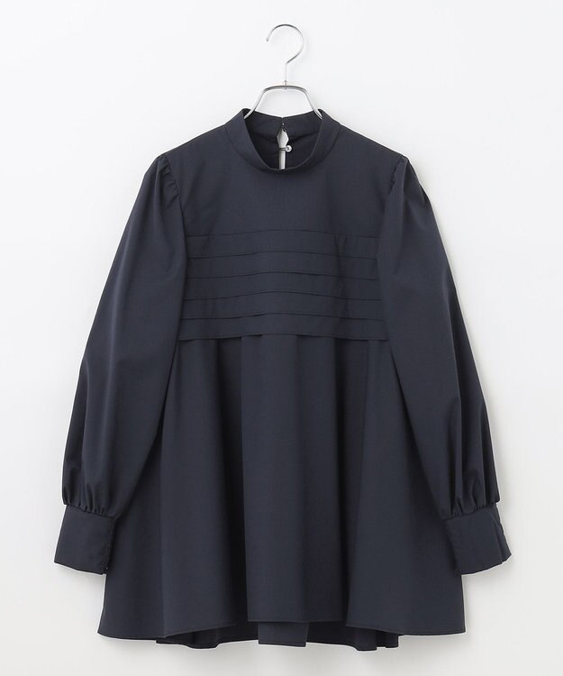 #Newans 【ANSWER for Co-Creation】ラインデザインチュニック ネイビー系