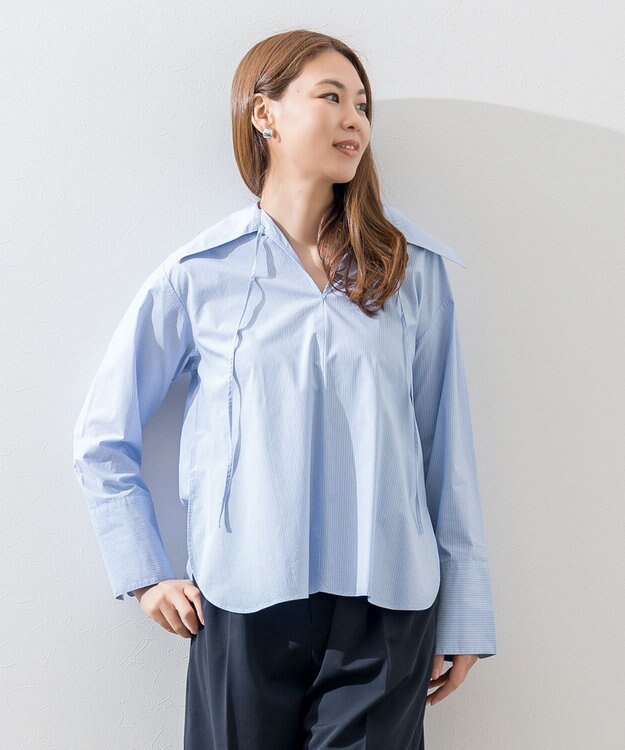 ONWARD Reuse Park 【UNFILO】ブラウス春夏 ブルー